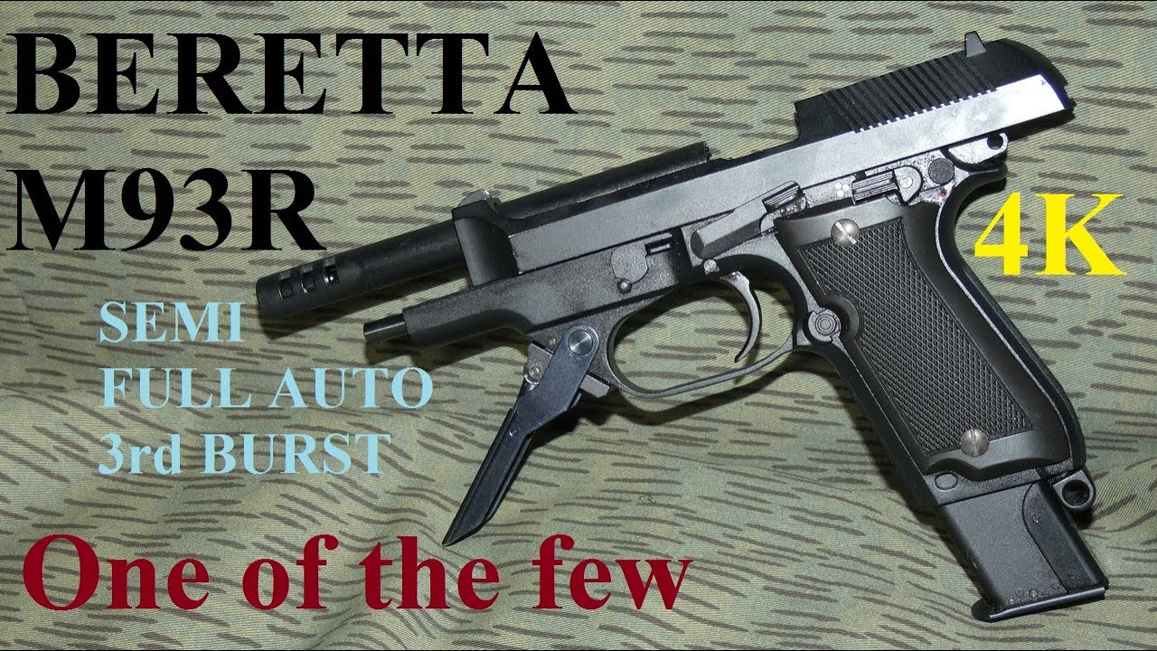 Beretta 93R One of the few (4K)
