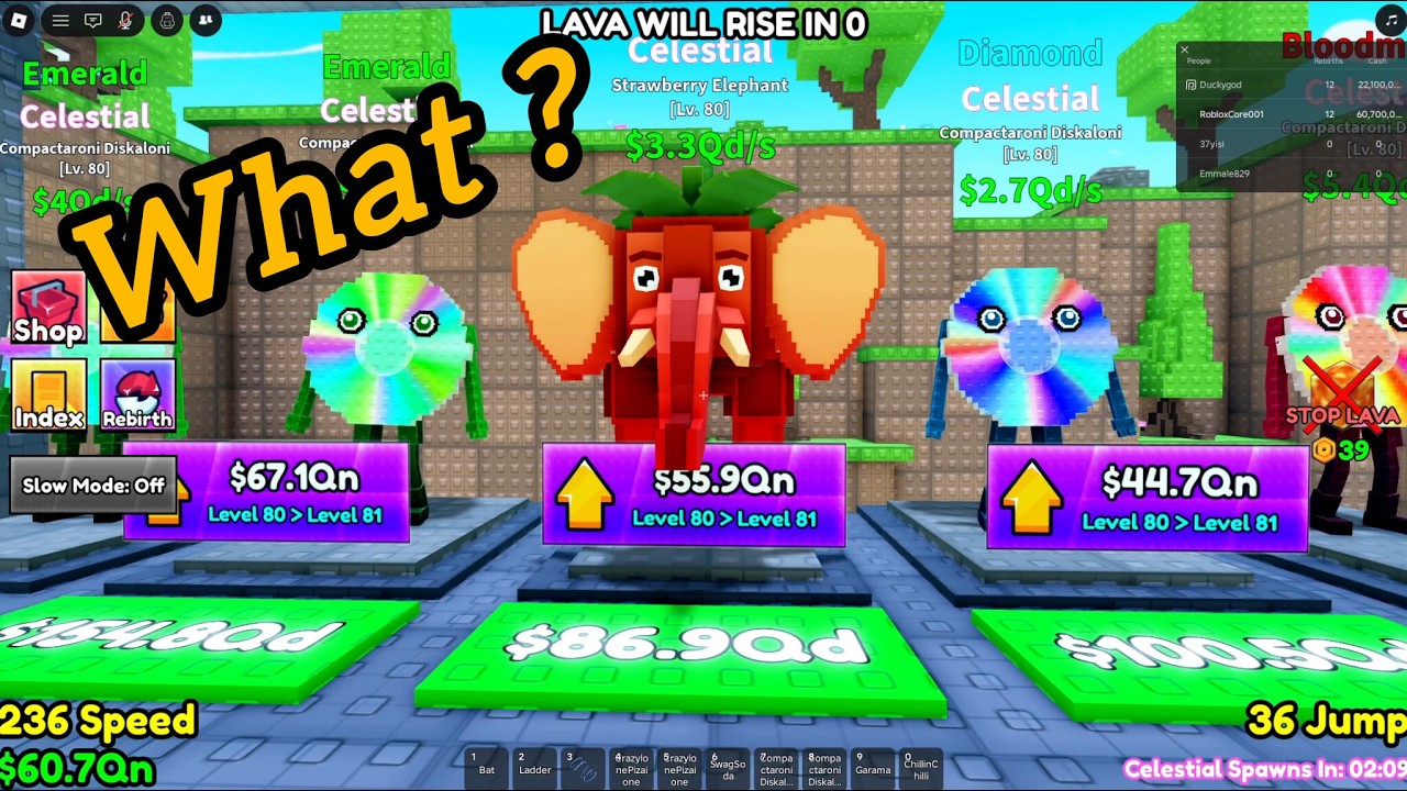 😱 FREE Brainrots in Survive Lava For Brainrots?!🎮