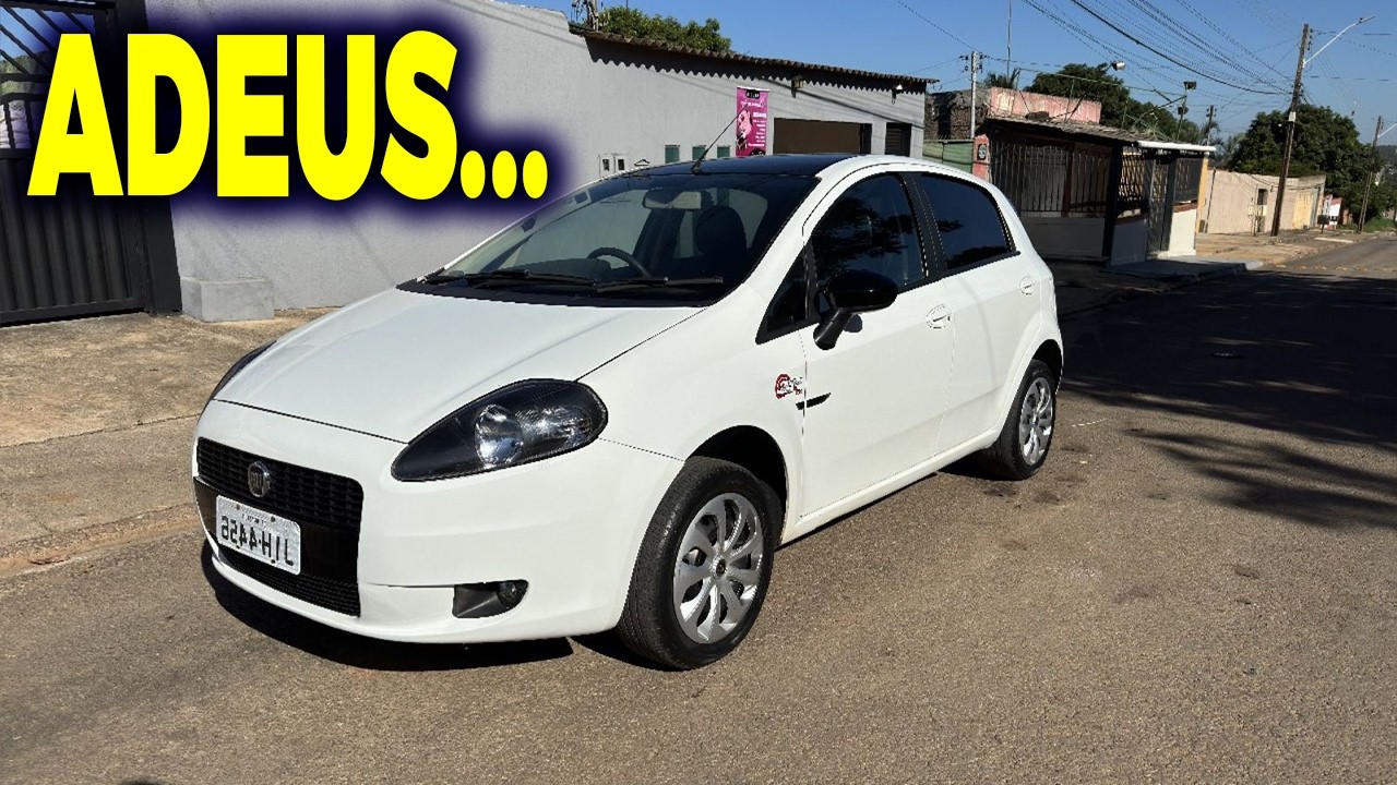 🔥🚘O ÚLTIMO VIDEO DO FIAT PUNTO 1.4 DO GARAGEM DE 0 A 100