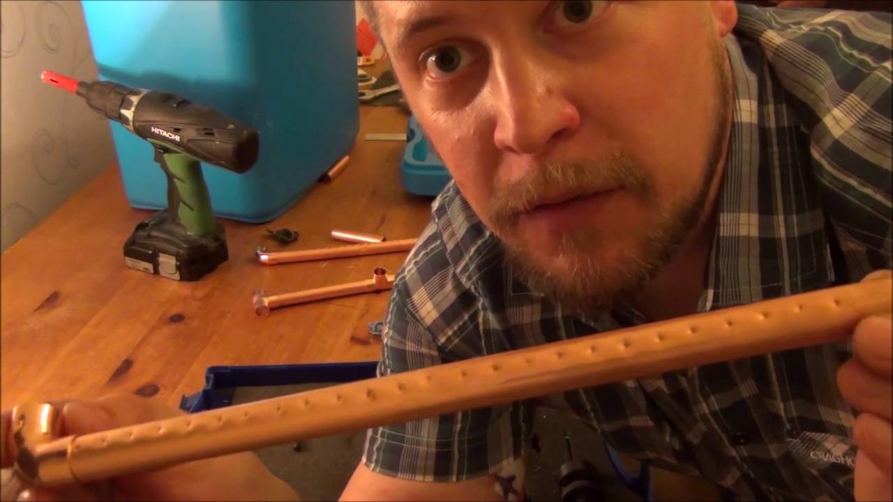 Home Brew All Grain Brewery Episode 3 - Sparge arm