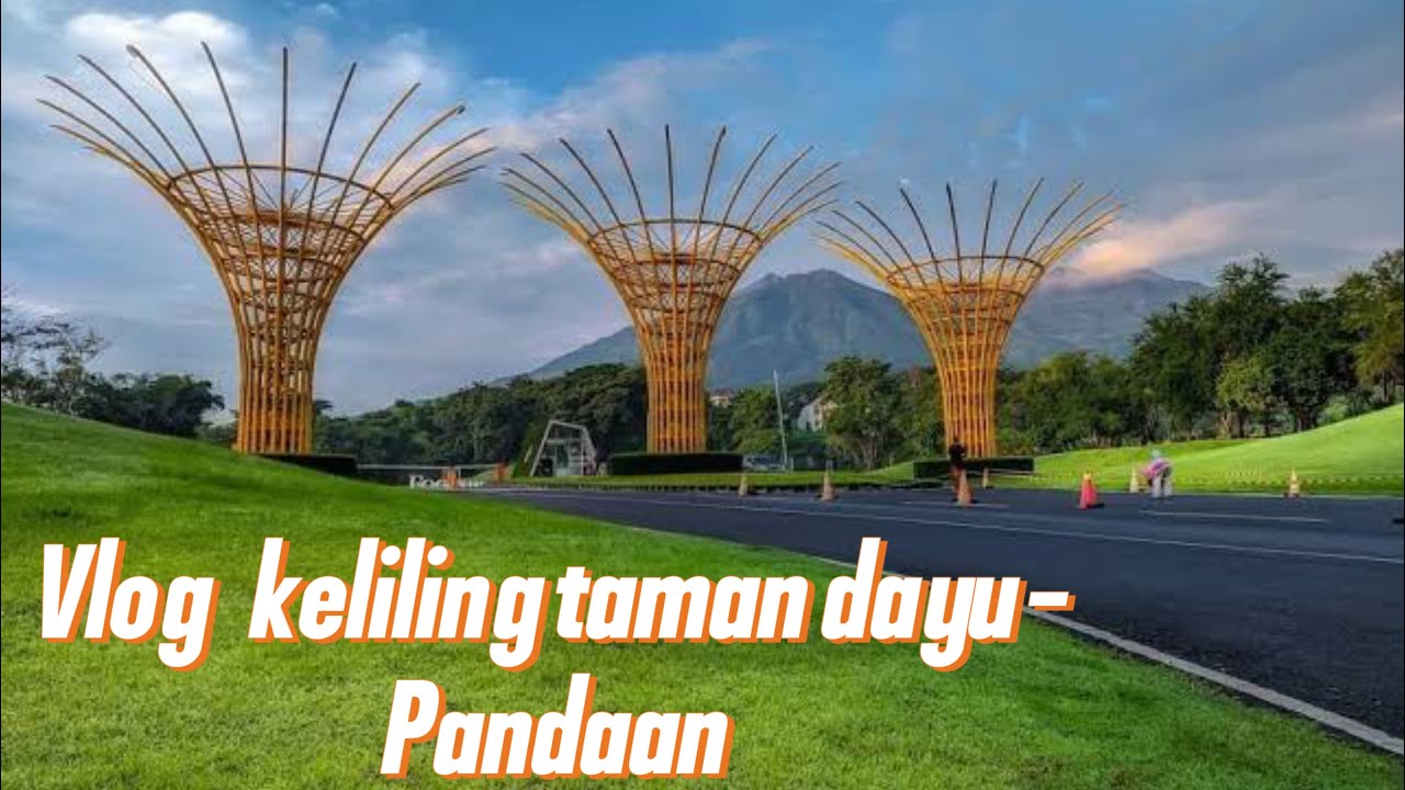 Vlog keliling TAMAN DAYU - pandaan, Wisata gratis bersama keluarga 