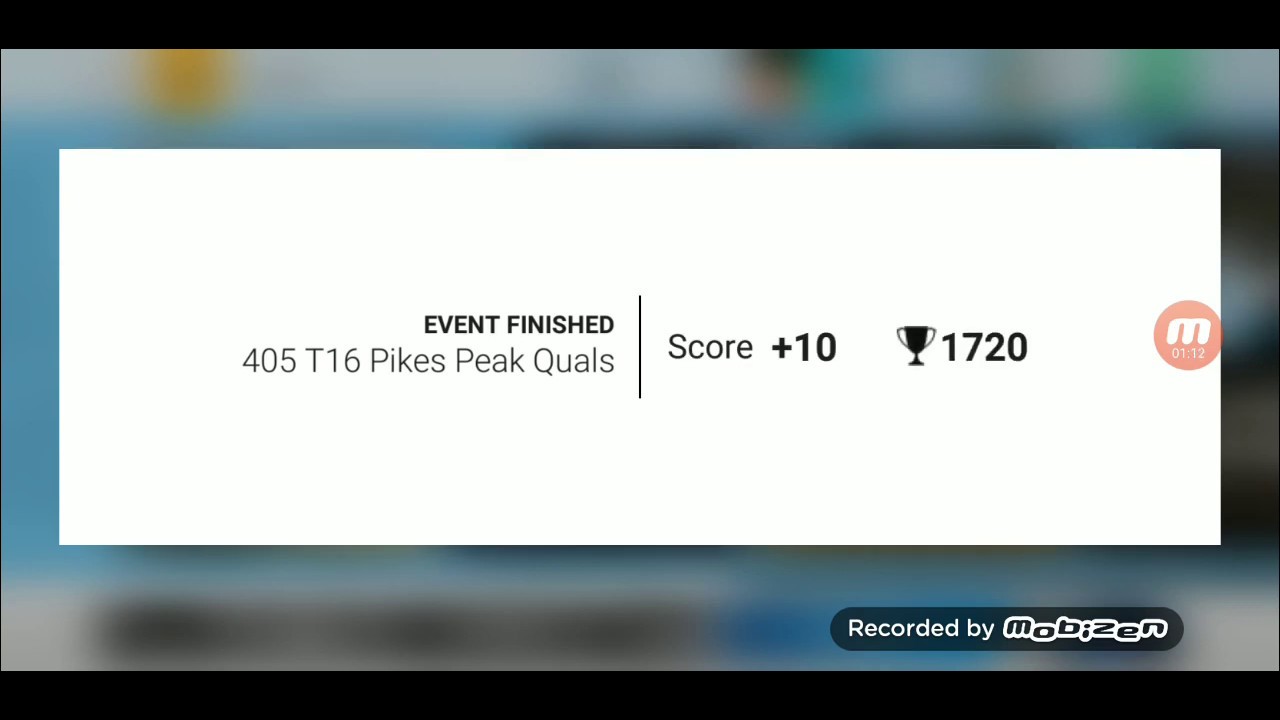 Top Drives | 405 T16 Pikes Peak Results