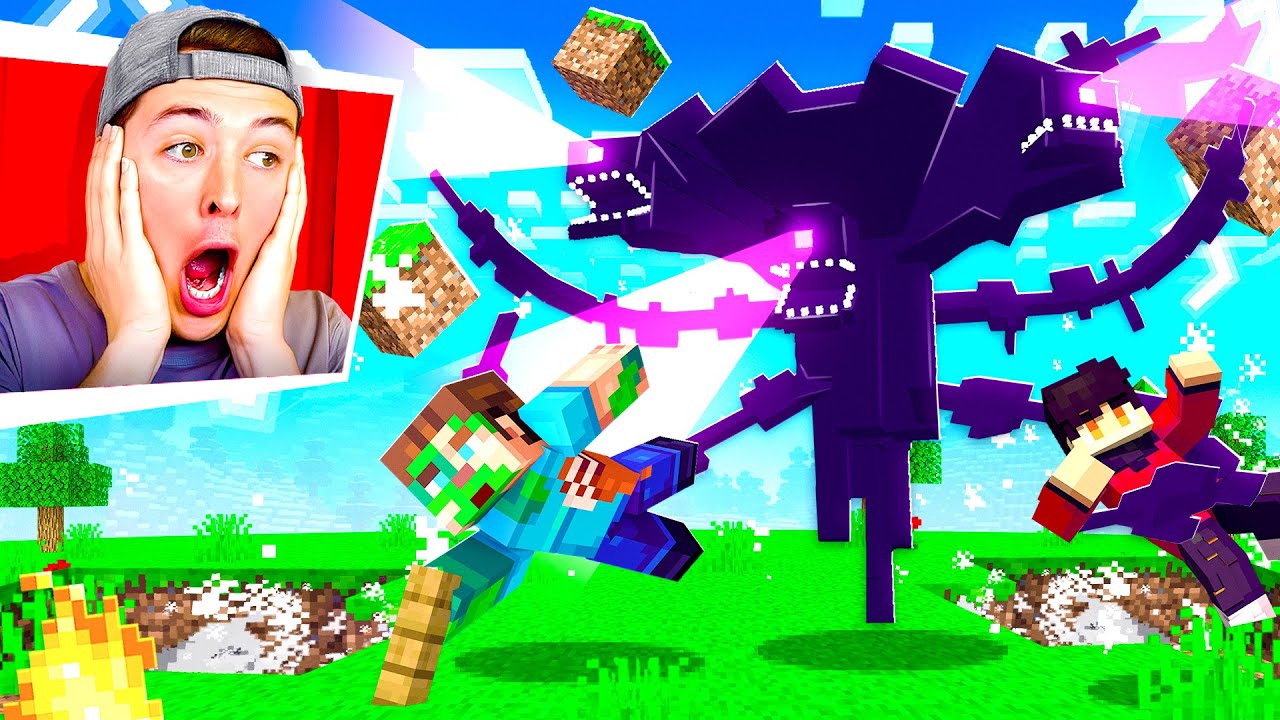 I Secretly Added the Wither Storm Mod in Minecraft...