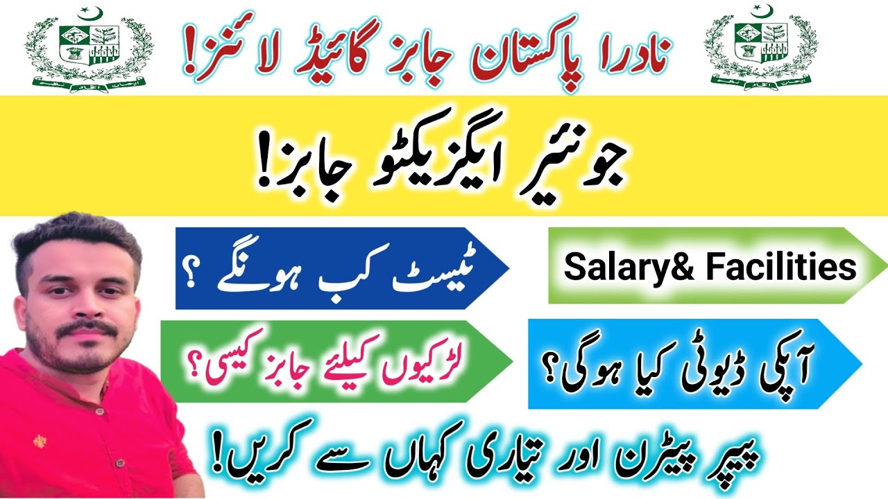 Junior Executive Salary Test pattern posting duties etc|Nadra Jobs preparation 