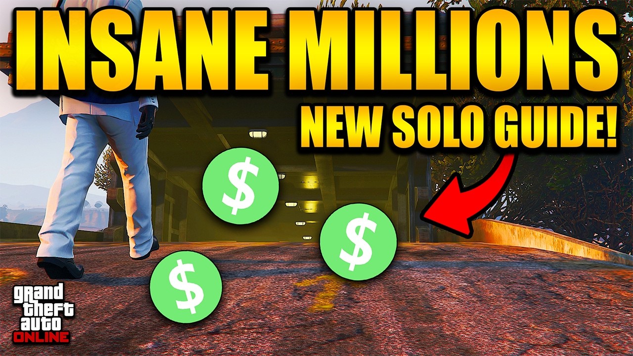 INSANE SOLO Money Methods To Make You TENS of MILLIONS in GTA 5 Online Right Now!