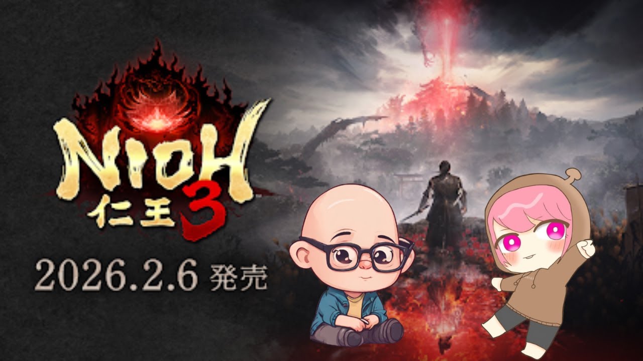 【仁王3】地獄周回しまっす。＋はじめての血刀修羅やります。⚔️(なめ子視点)