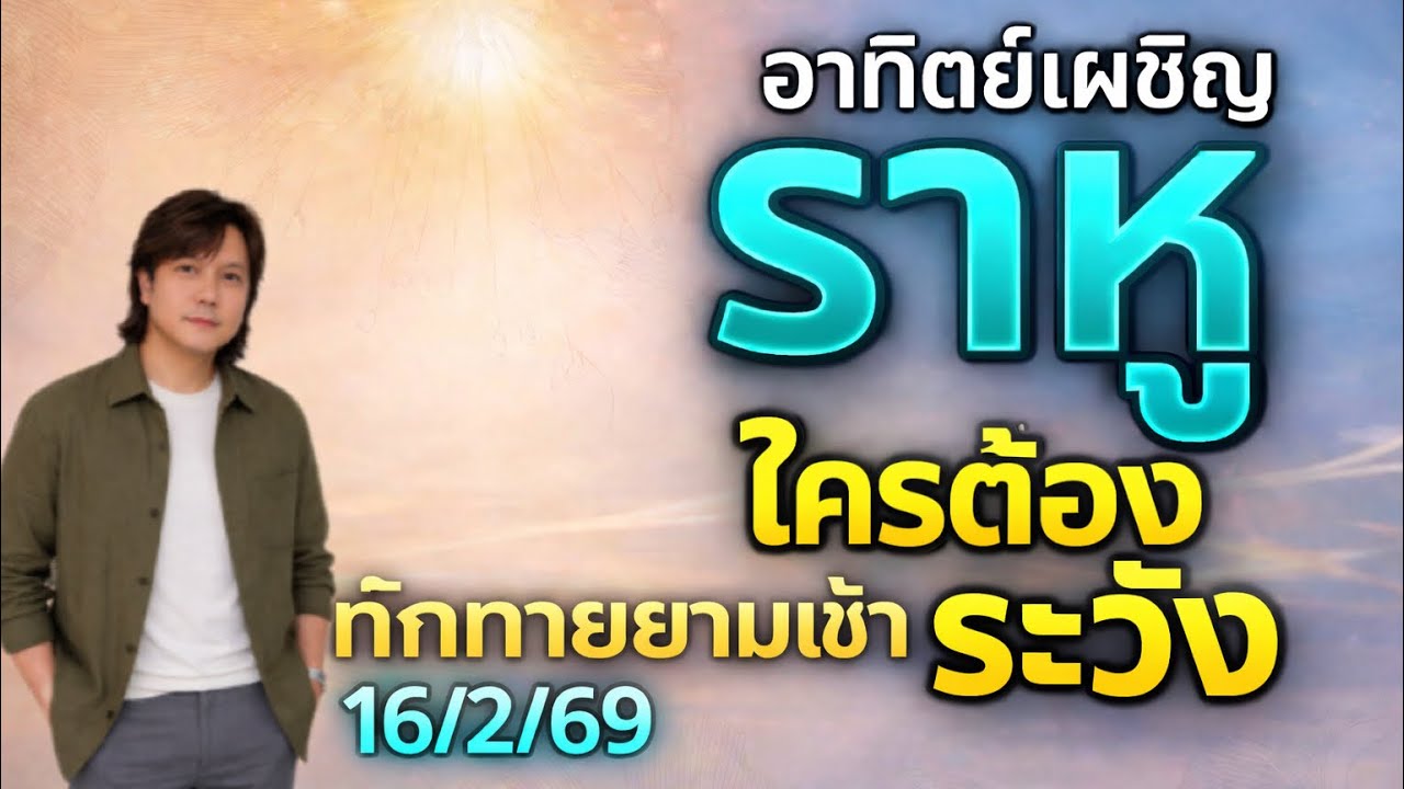 คนดัง-ผู้นำ-หัวหน้า ระวังแรงกระแทกจากอาทิตย์ปะทะราหู by ณัฐ นรรัตน์