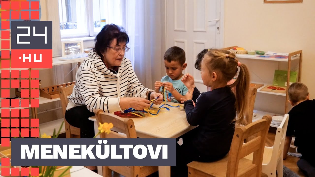 „Egy hétig nem evett a gyermekem, most végre újra eszik” – ukrán menekült ovisok Budapesten | 24.hu