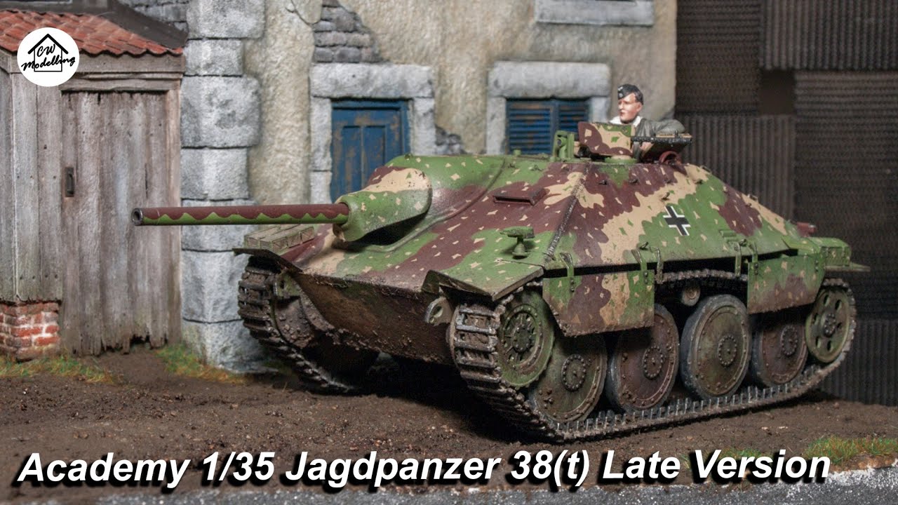 Academy 1/35 Jagdpanzer 38(t) Late Version - Full build video