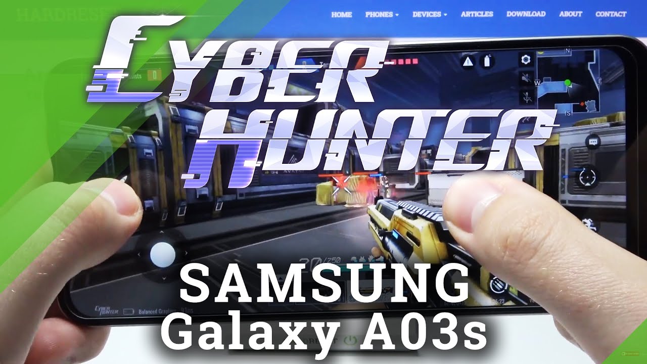 Cyber Hunter on SAMSUNG Galaxy A03s &ndash; Gaming Quality Checkup