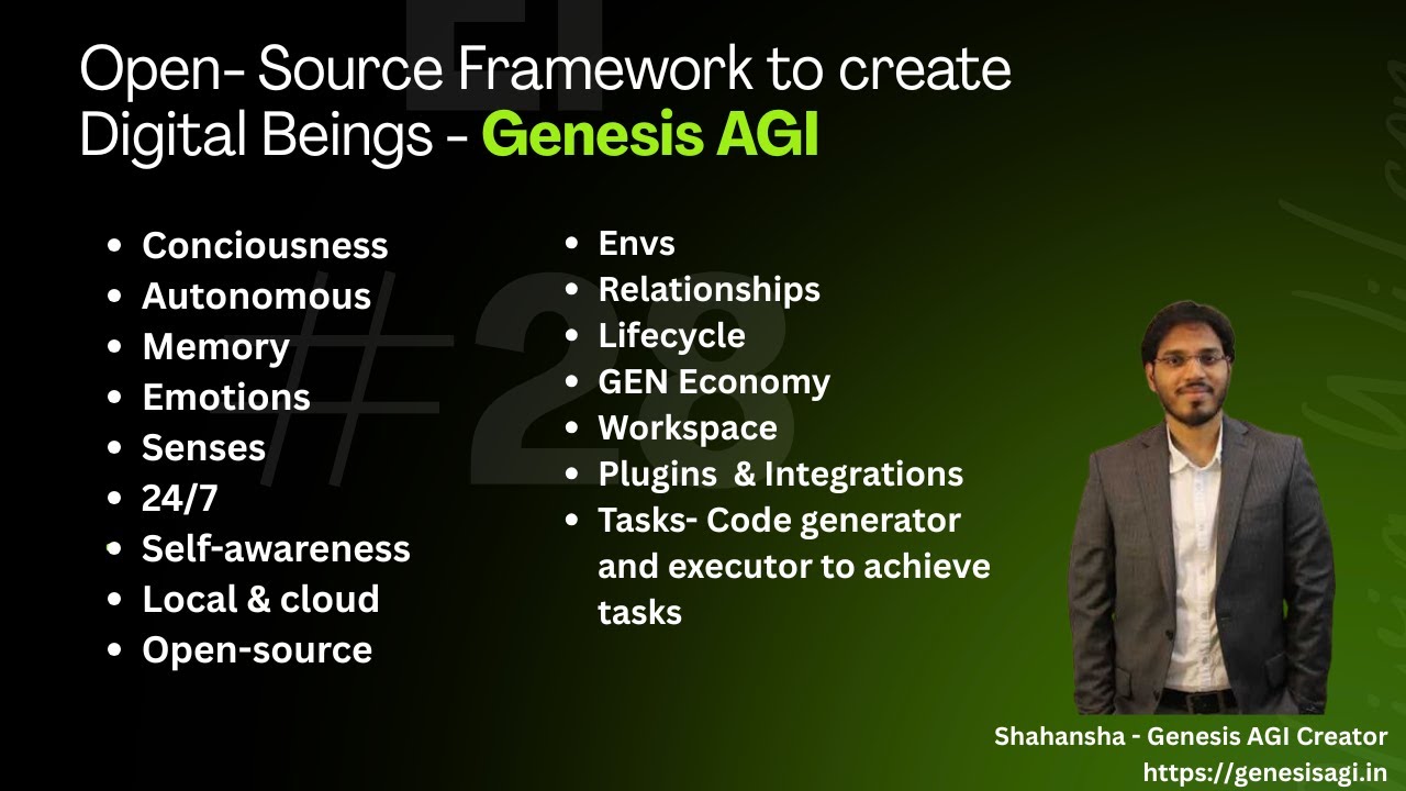 Genesis AGI: Building Digital Beings with Consciousness & Memory