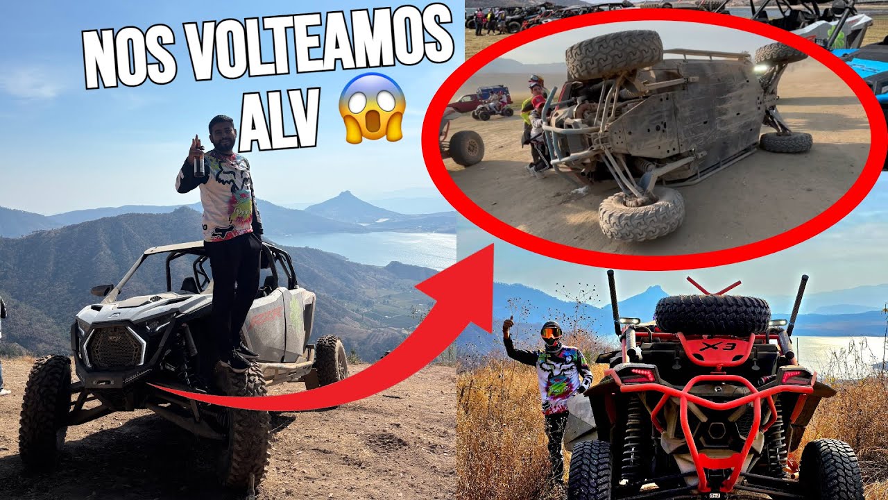 Nos volteamos ALV 😱// SEMANA SANTA EN ZITACUARO 2025 Ruta en RZR y CAN AM #Presafest // Ruta en rzr
