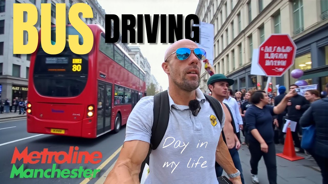 111 Route | Outbound | Day In the Life BUS Driving | Metroline Manchester