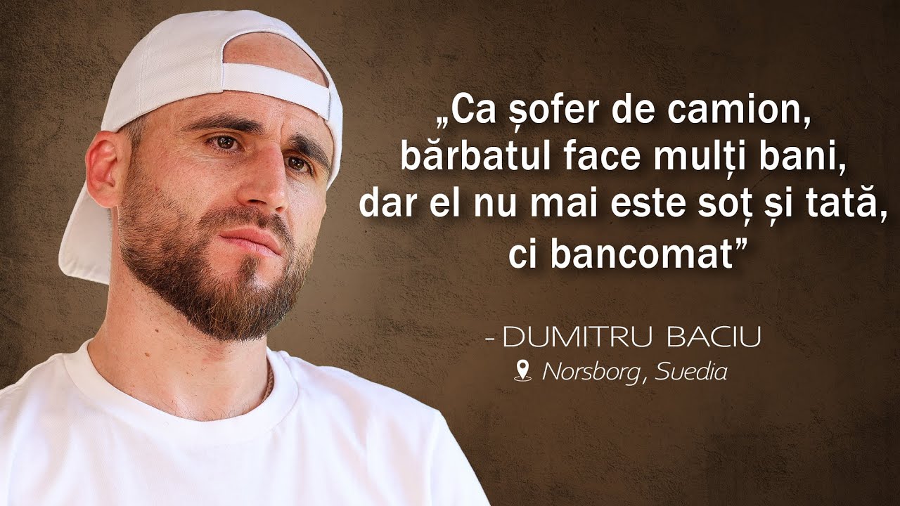 Dumitru Baciu - motivul plecării din Moldova, viața în Suedia și munca de șofer pe camion