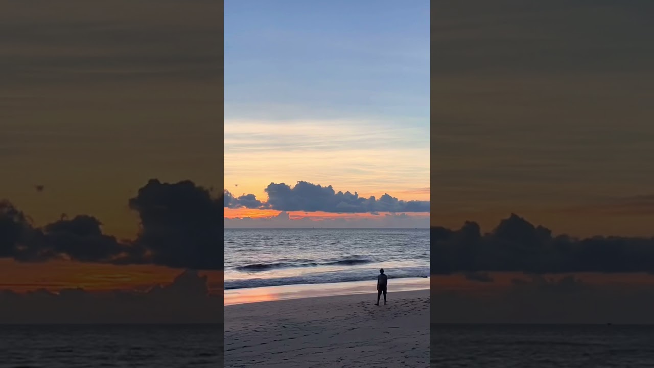 Most beautiful beach in GOA to watch Sunset with your loved one&rsquo;s 🌅 #goa #sunset #beach