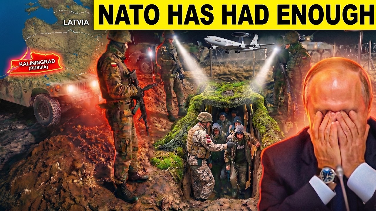 НАТО только что ОБНАРУЖИЛО крупнейший секретный тоннель на границе с Беларусью &mdash; связь Калинингра...