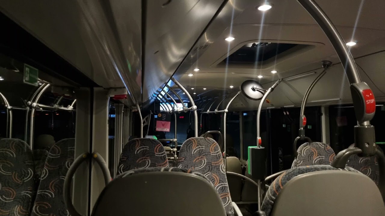Regiobus Ansage Uzwil - Linie endet hier