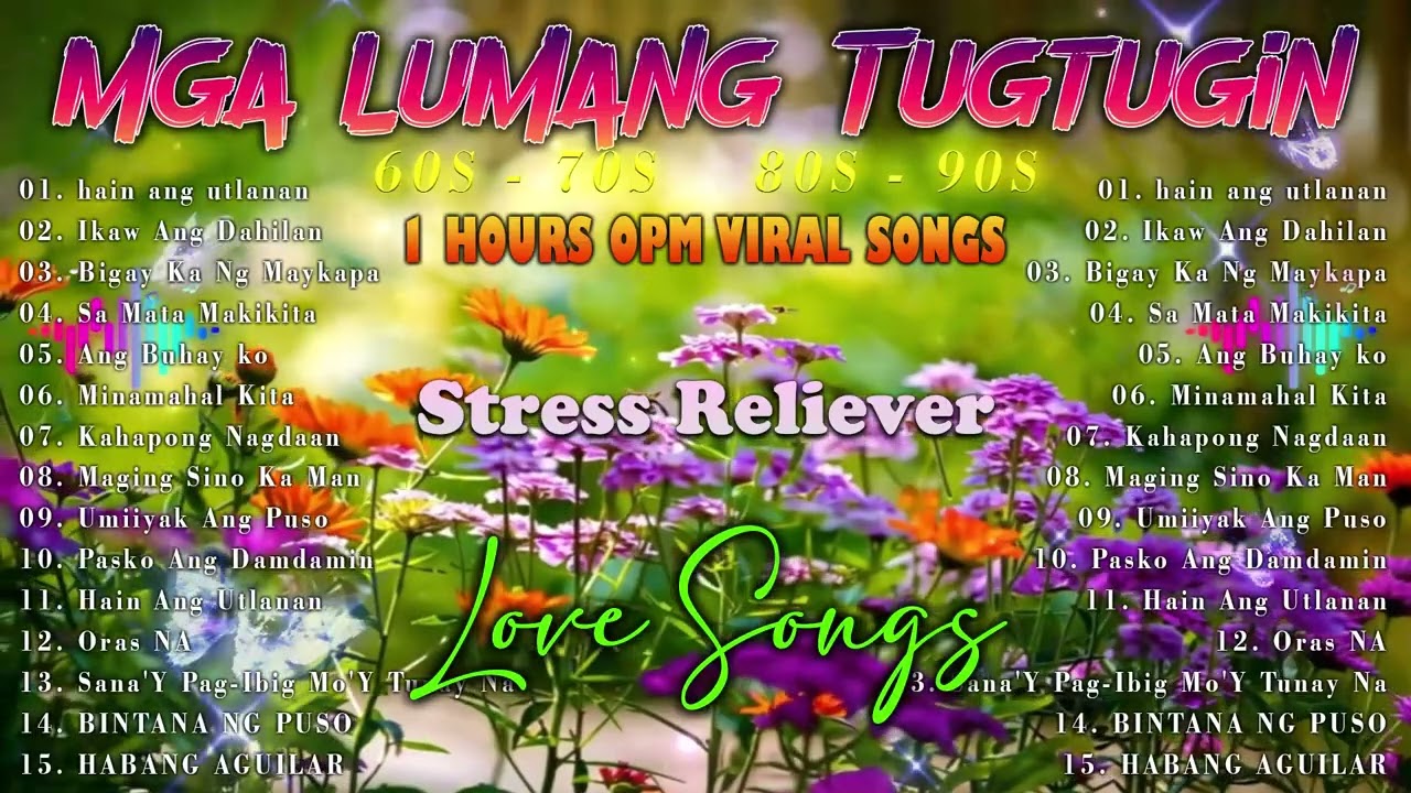 Mga Lumang Tugtugin 60s 70s 80s 90s 🎈Pure Tagalog Pinoy Old Love Songs 🎈 Pamatay Tagalog Love Song