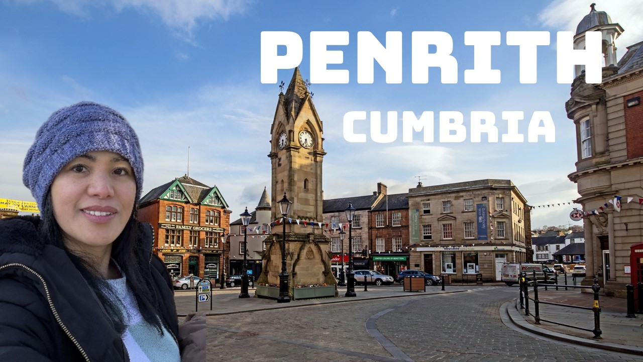 A DAY IN PENRITH NORTH LAKE DISTRICT UK / vlog, town walk, things to do, hidden gems