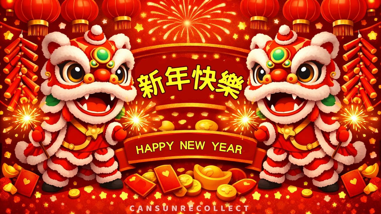 【2026過年音樂】新年好運音樂 | 農曆過年音樂 | 春節傳統樂曲背景音樂 | Chinese Lunar New Year Traditional Music 春節喜慶背景音樂 春節音樂不間斷