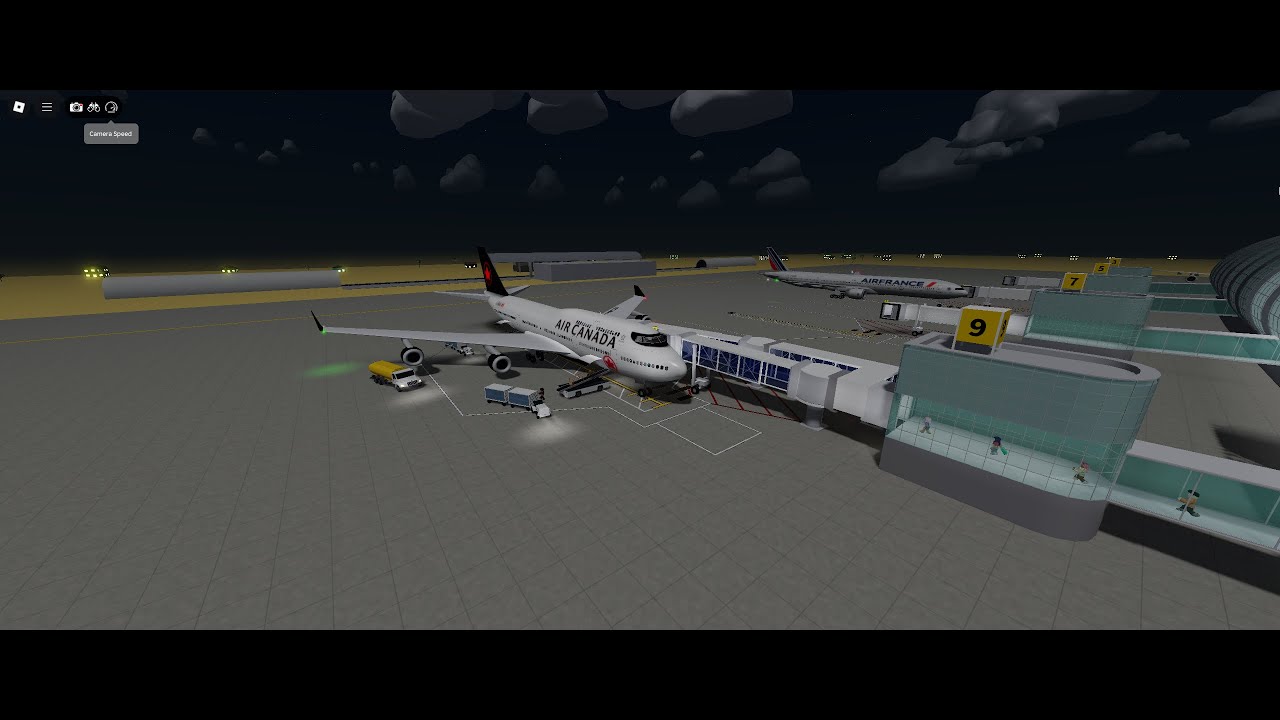 (IM BACK!) Roblox Cabin Crew Simulator - B747 from Dubai to Paris
