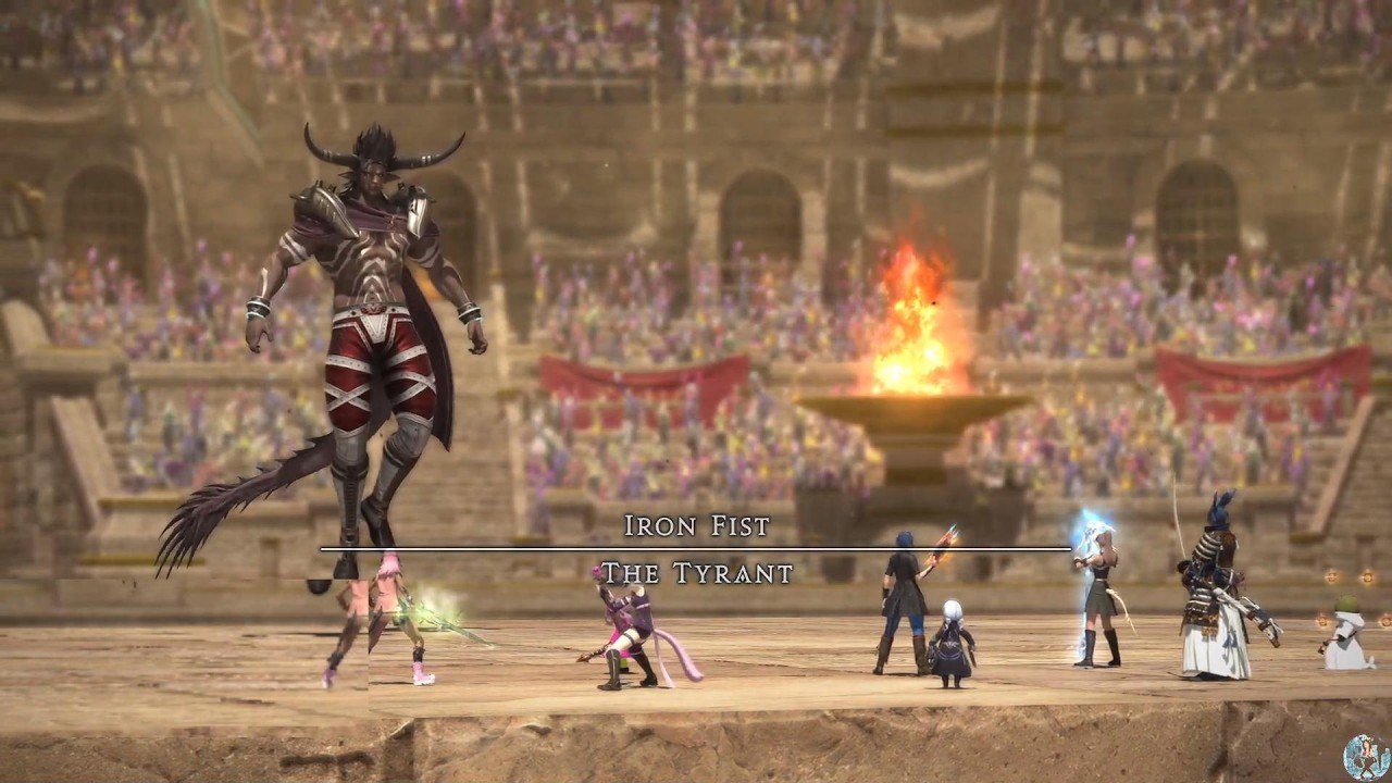 FFXIV AAC Heavyweight M11 Savage The Tyrant SMN POV