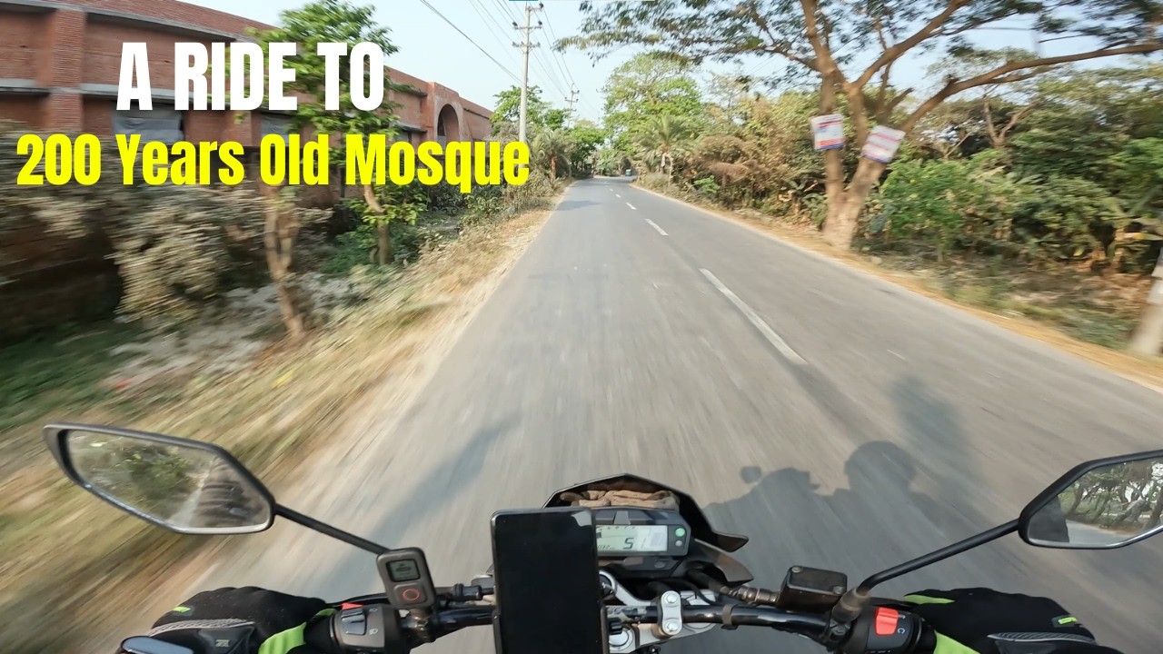 MotoVlog | Riding to 200 Year Old Atkandi Nilkuthi Mosque | Ramadan Ride