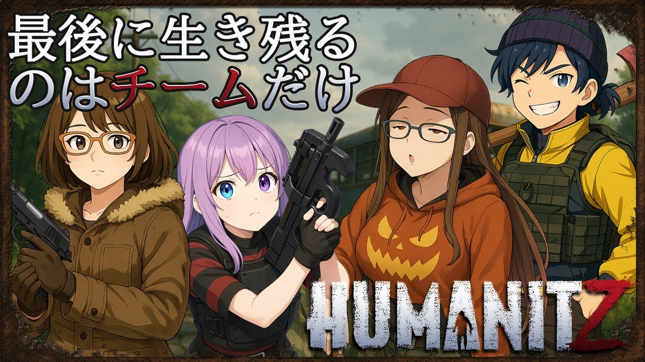 #2 【 HumanitZ 】正式版1.0 また新たにゾンビの世界で生き残る！【ヒュー・マン・イット・ジー】