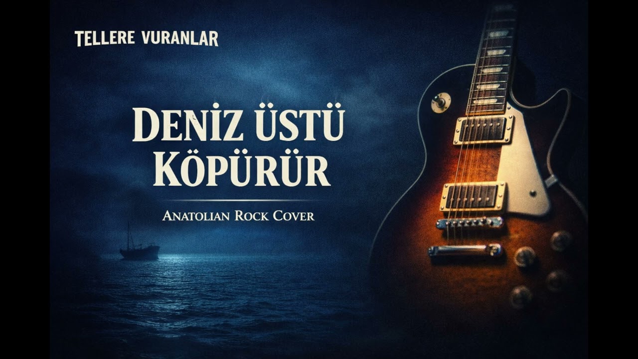 Deniz Üstü Köpürür | Modern Anatolian Rock Cover (Electric Guitar Version)