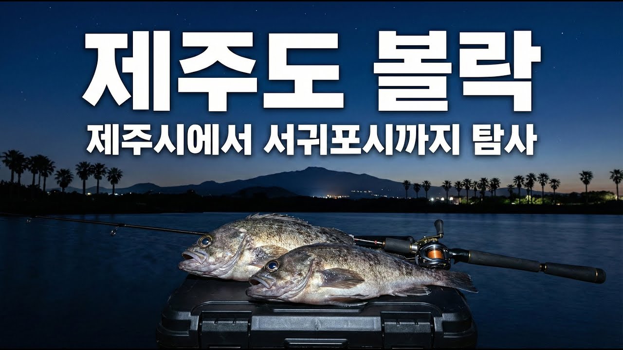 제주도 볼락 탐사 동 서 남 북 이야기 부제 서귀포권 왕사미 시즌 스타트