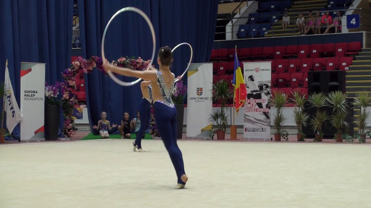 CSU Brasov Duo Hoops Level III National Rhythmic Festival 2019
