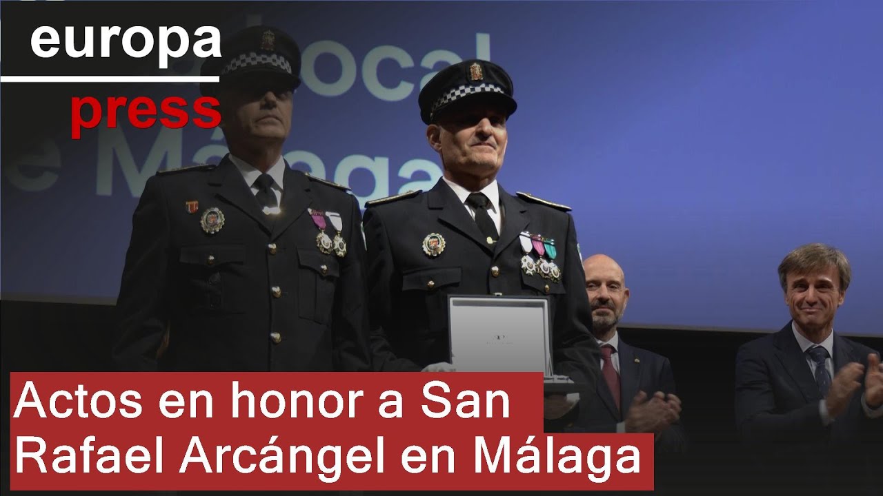 La Polic&iacute;a Local de M&aacute;laga celebra los actos del d&iacute;a de su patr&oacute;n