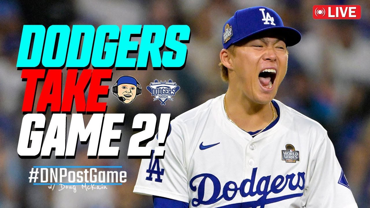 Dodgers Win World Series Game 2! Shohei Ohtani Injury Update, Yamamoto Proves It, Scary Ending an…