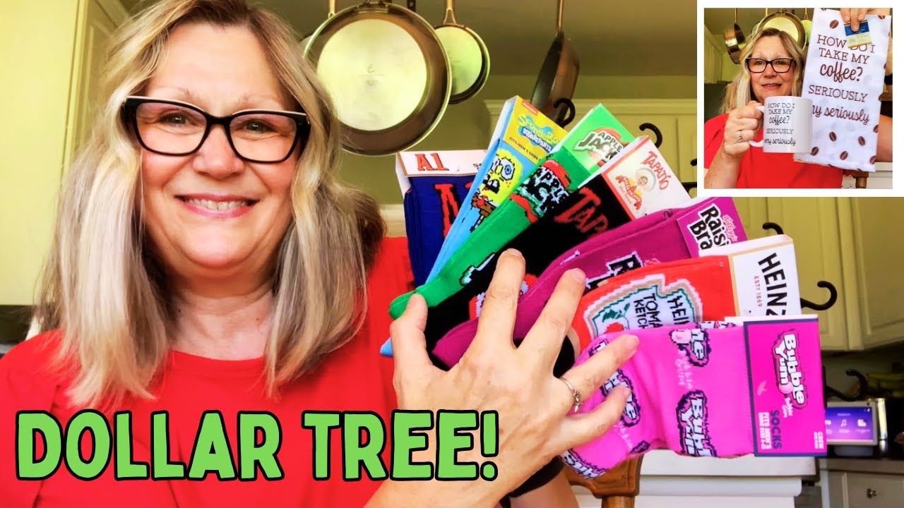 Dollar Tree Haul Socks, Coffee, Journals and More!  #dollartree #dollartreehaul September 1 2023