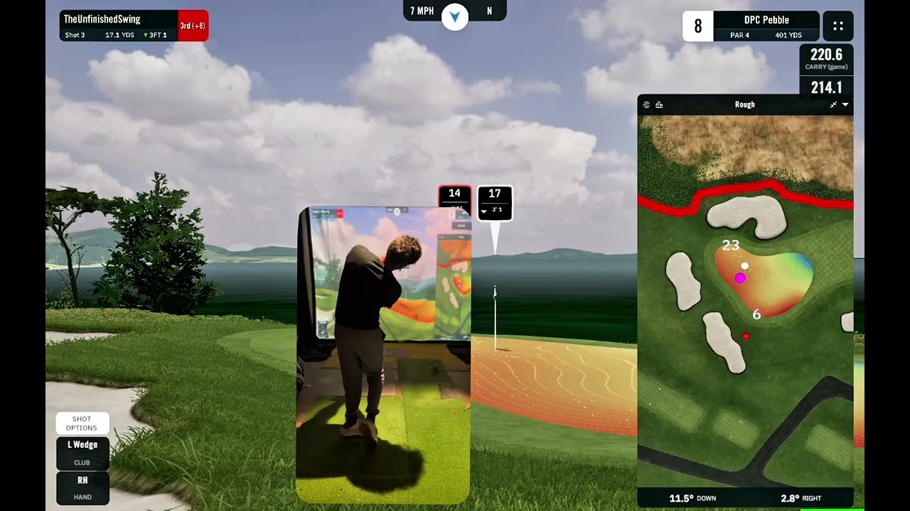 GSPro DPC Tournament Round at Pebble Beach | Need Your Feedback