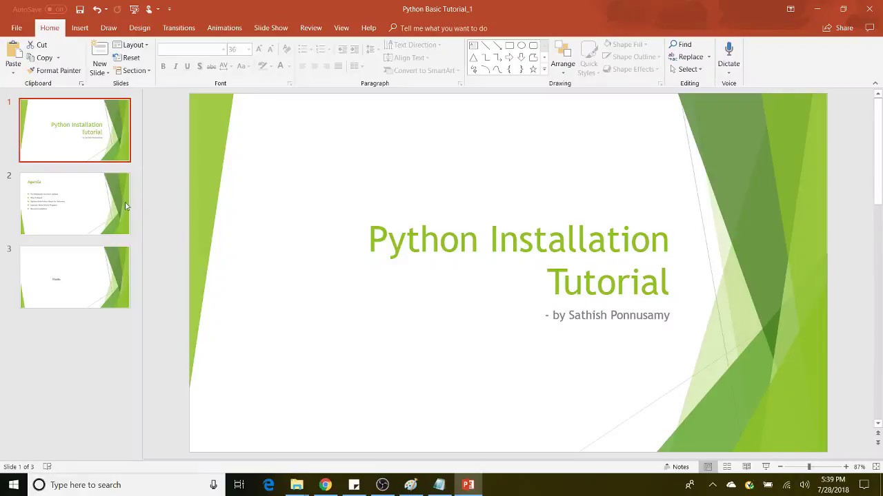 Python Basic Tutorial - How to Install Python 3.7.0 for windows?