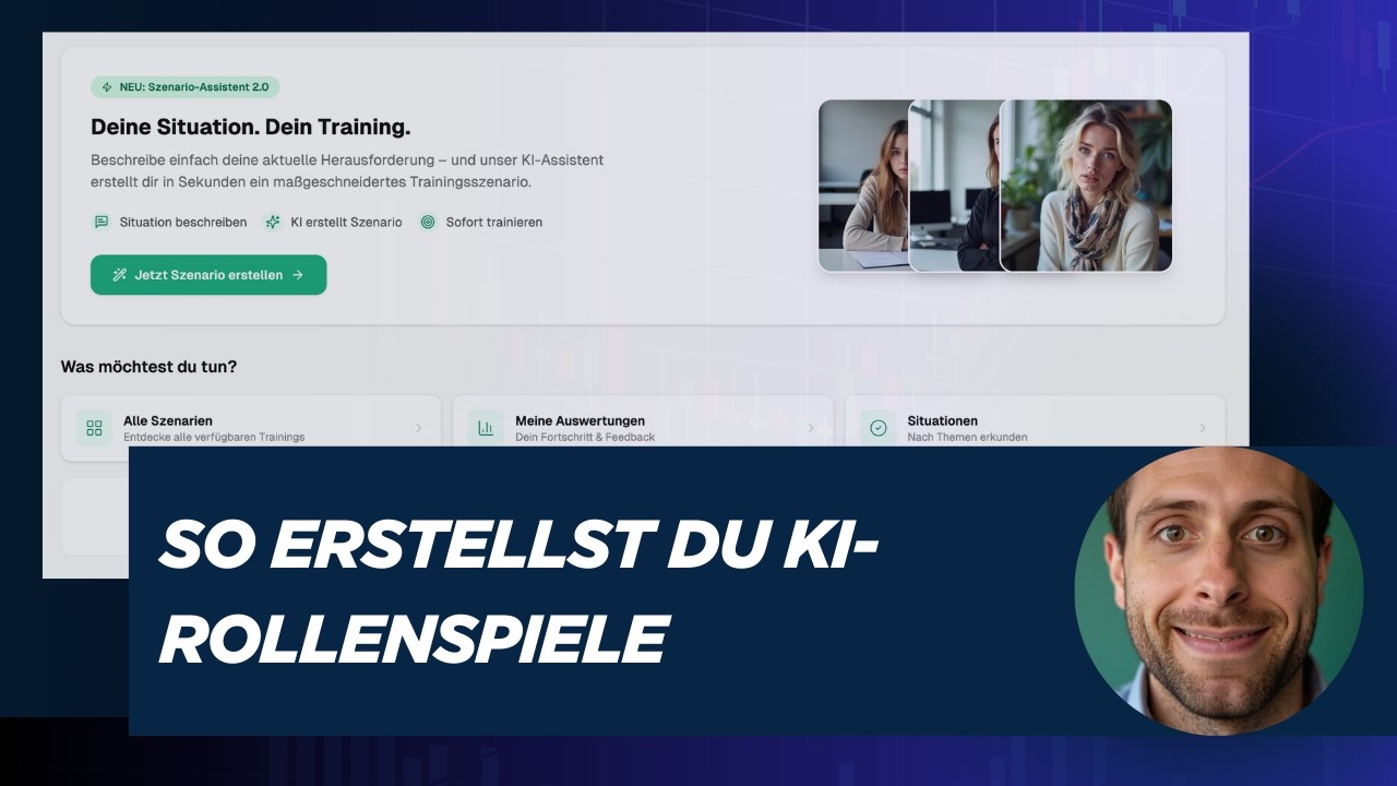 So erstellst du dein eigenes KI-Rollenspiel mit Careertrainer.ai