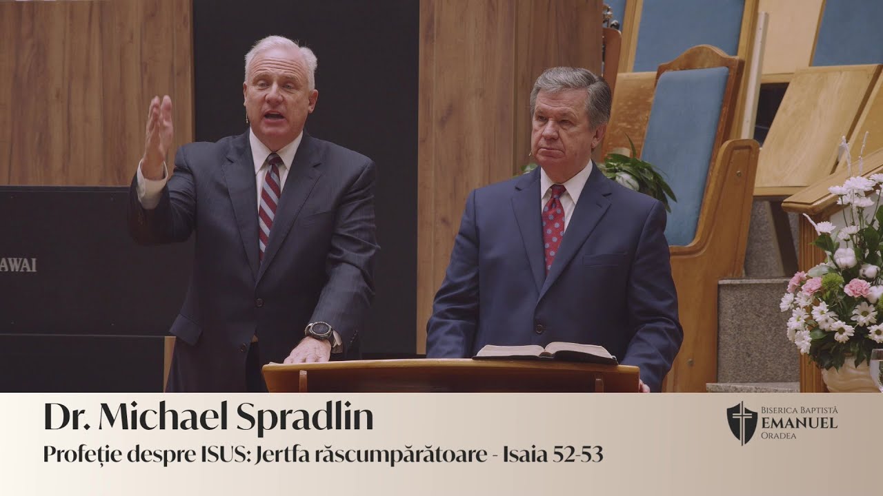 15.01.26 PM | M. Spradlin „Profeție despre ISUS: Jertfa răscumpărătoare