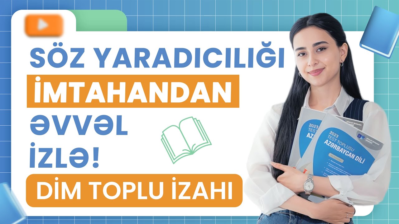 ✅❗️👉🏻SÖZ YARADICILIĞI DİM TOPLU İZAHI!!/SONA MƏMMƏDOVA