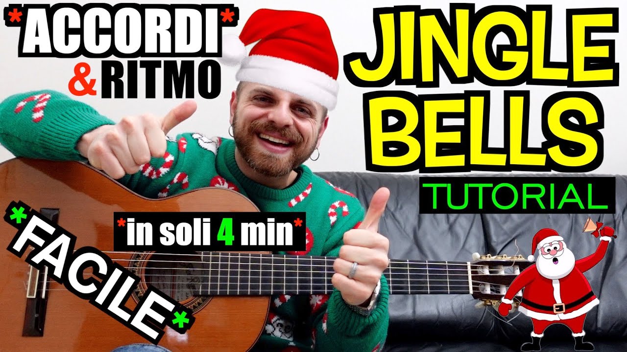 JINGLE BELLS |ACCORDI+RITMO| Tutorial Chitarra