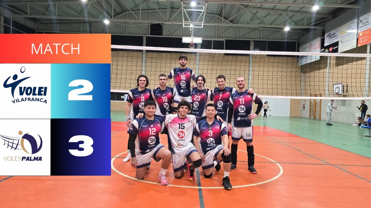 MATCH 🔥 |  Mayurqa Voley Palma vs CV Vilafranca | J4 FASE DE ORO 25/26 🏐