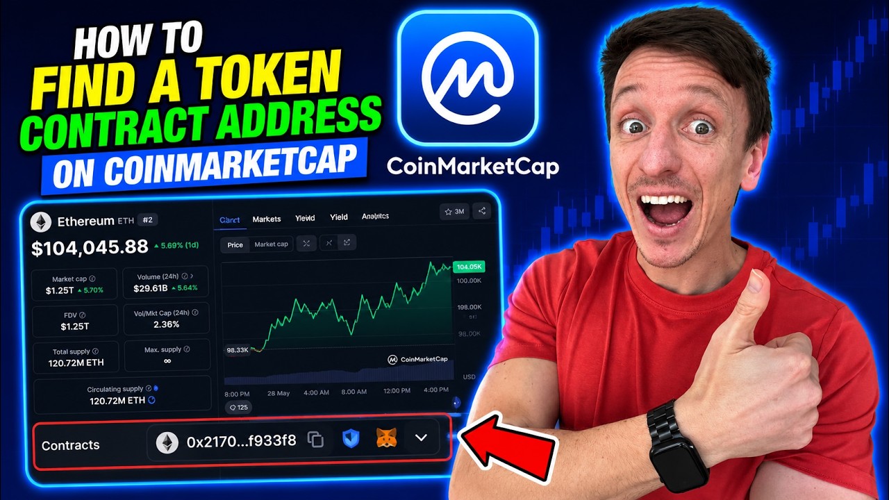 How To Find A Token Contract Address On CoinMarketCap