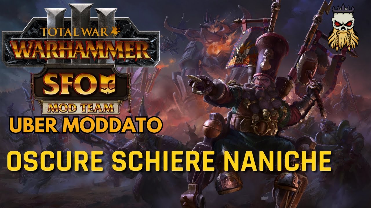 Stregoneria, industria e guerra: I nani (quelli malvagi) di Warhammer 3 moddato schiacciano rivolte