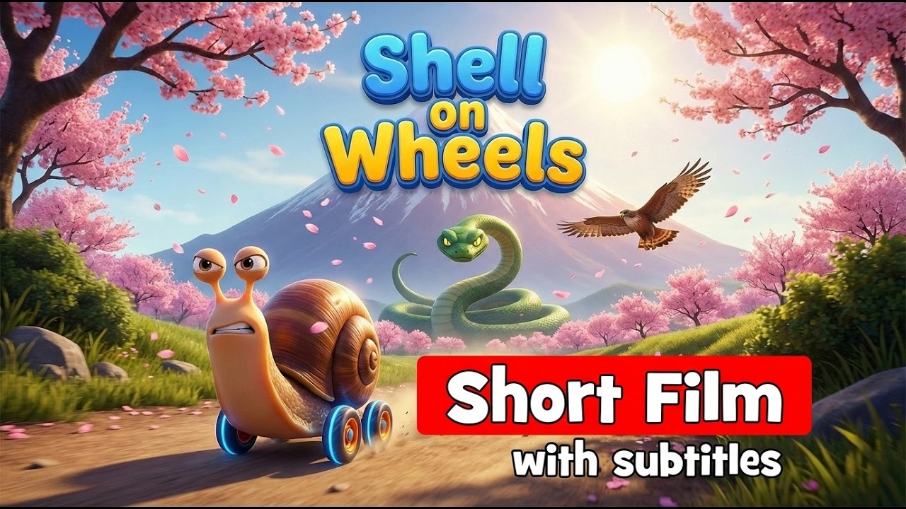 Shell on Wheels | Short Movie | Animated movie with subtitles |Full Movie