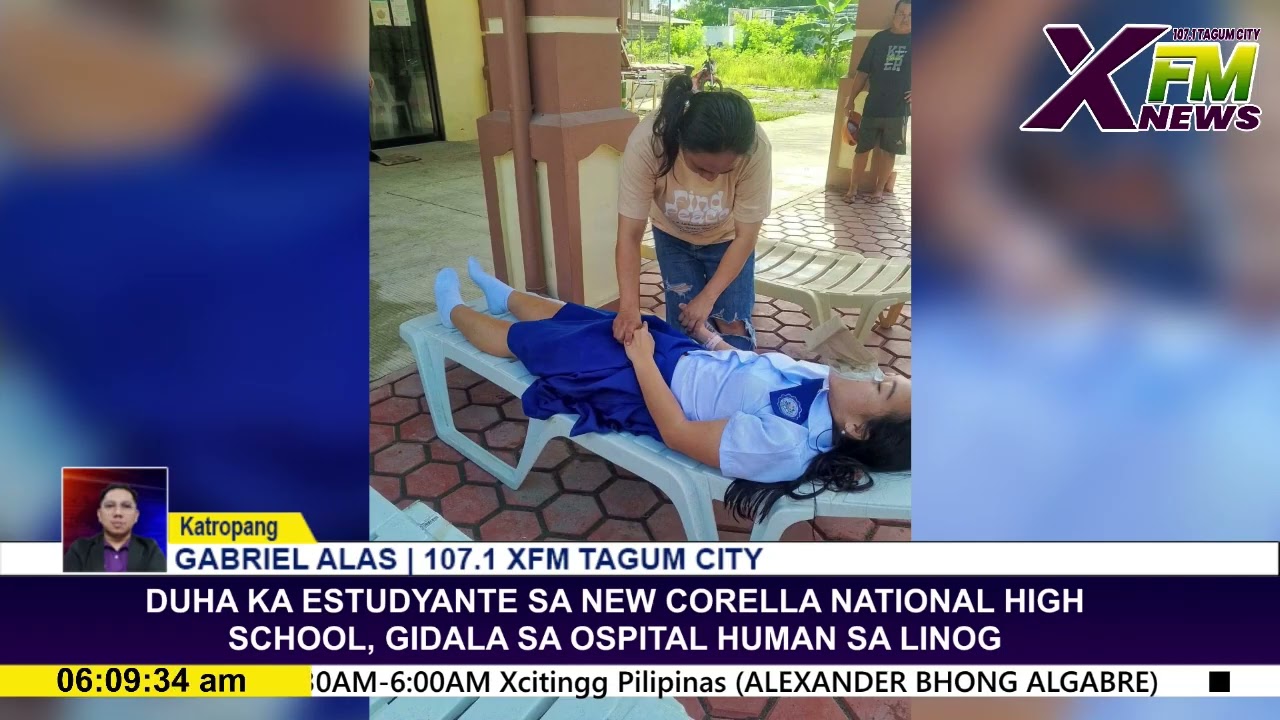 DUHA KA ESTUDYANTE SA NEW CORELLA NATIONAL HIGH SCHOOL, GIDALA SA OSPITAL HUMAN SA LINOG