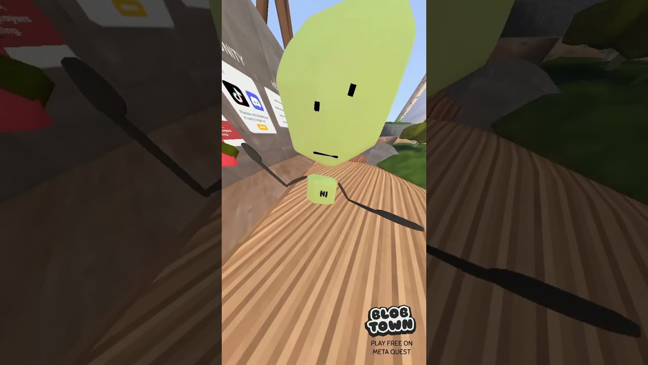 bro got his surprise 😭😭 #funnymemes #vr #vrfunnymoments #blobtown #vrmemes #vrmeme