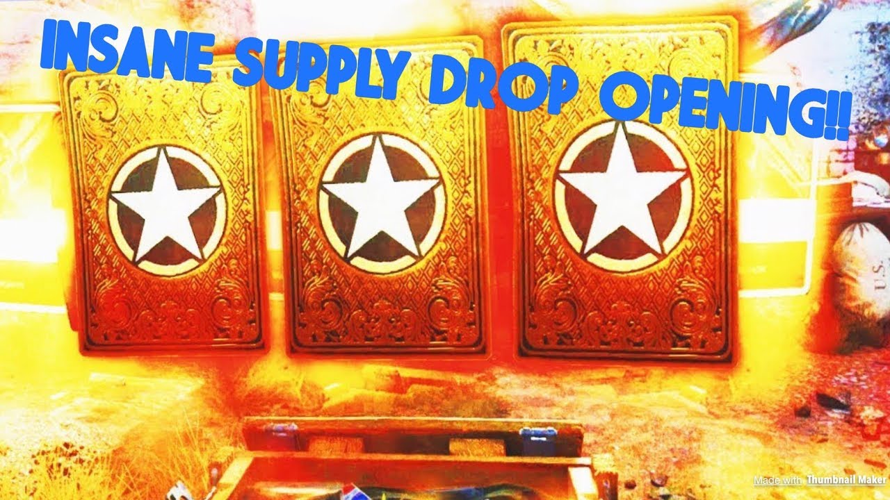 INSANE WORLD WAR 2 WINTER BRIBE SUPPLY DROP OPENING!! #1