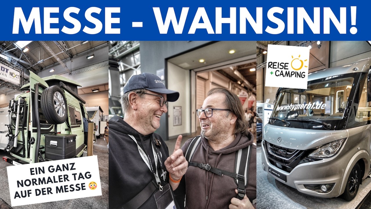 SO GEHT MESSE! - Ein GANZ normaler Tag in ESSEN - Reise & Camping Essen 2026