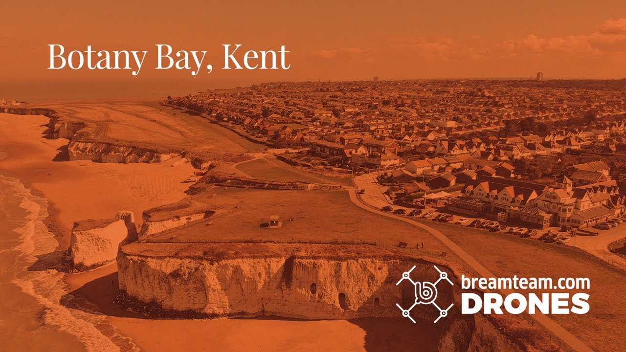 Botany Bay, Broadstairs by Drone
