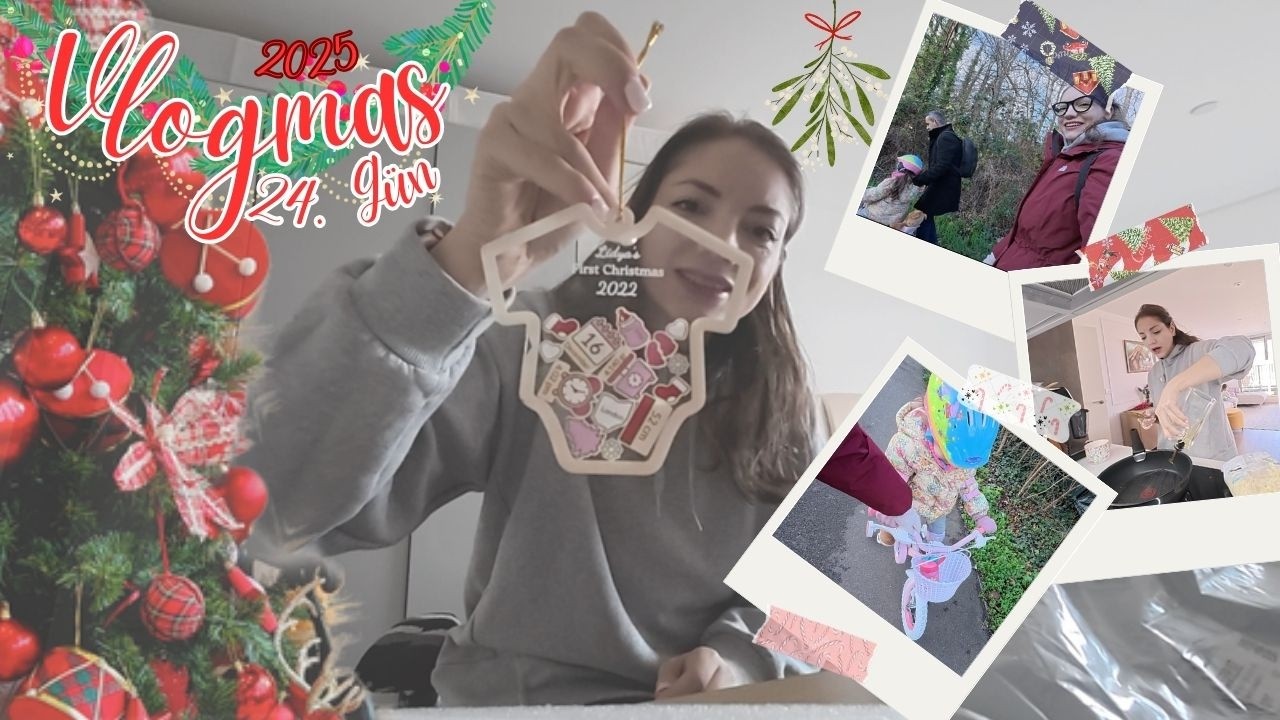 Vlogmas 24 🎄 Mini Temu Alışverişi | Günün Menüsü | İlk Bisiklet Sürüşü